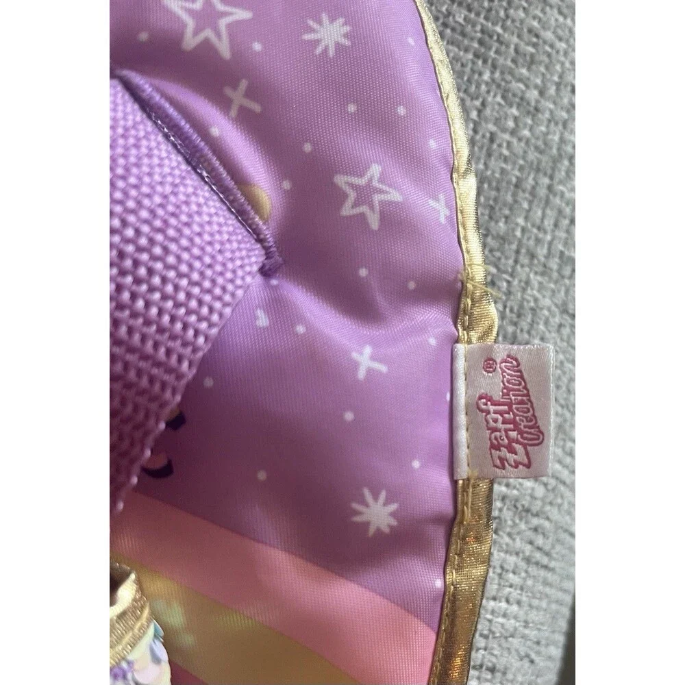 BABY Born Happy Birthday Purple w/ Sequin Backpacks for 18 in Doll LOT OF 2
